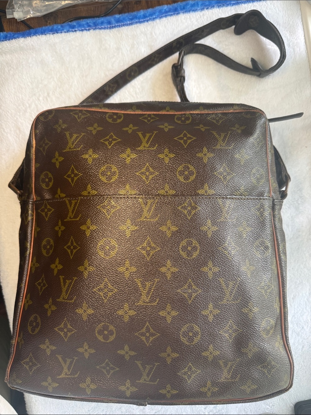 Louis Vuitton Shoulder Bag M40264 Marceau Brown Monogram